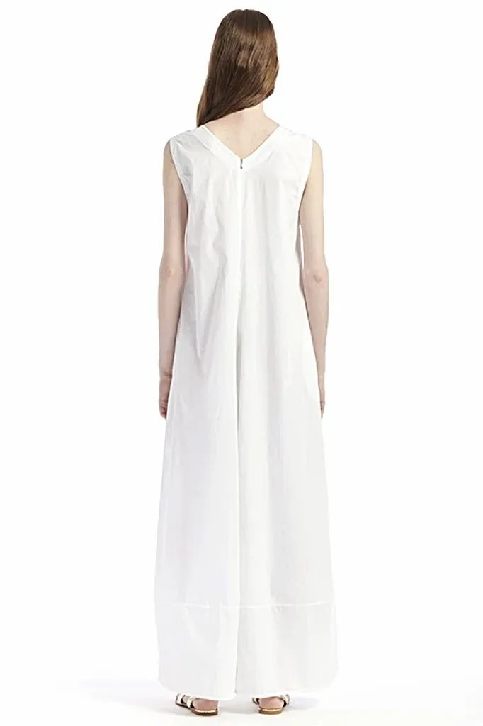 Transit Par Such Sleeveless Jumpsuit in White
