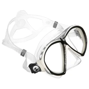 Used Aqua Lung Favola Double Lens Dive Mask - White Arctic