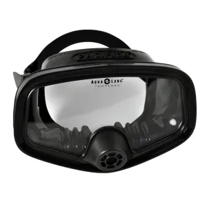 Used Aqua Lung Pacifica Black Skirt Single Lens Dive Mask