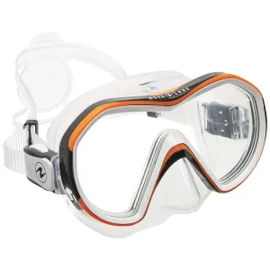 Used Aqua Lung Reveal X1 Dive Mask, Color: Clear/Orange