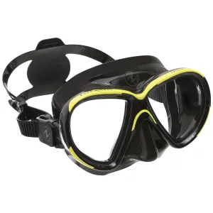 Used Aqua Lung Reveal X2 Dive Mask, Color: Black/Yellow