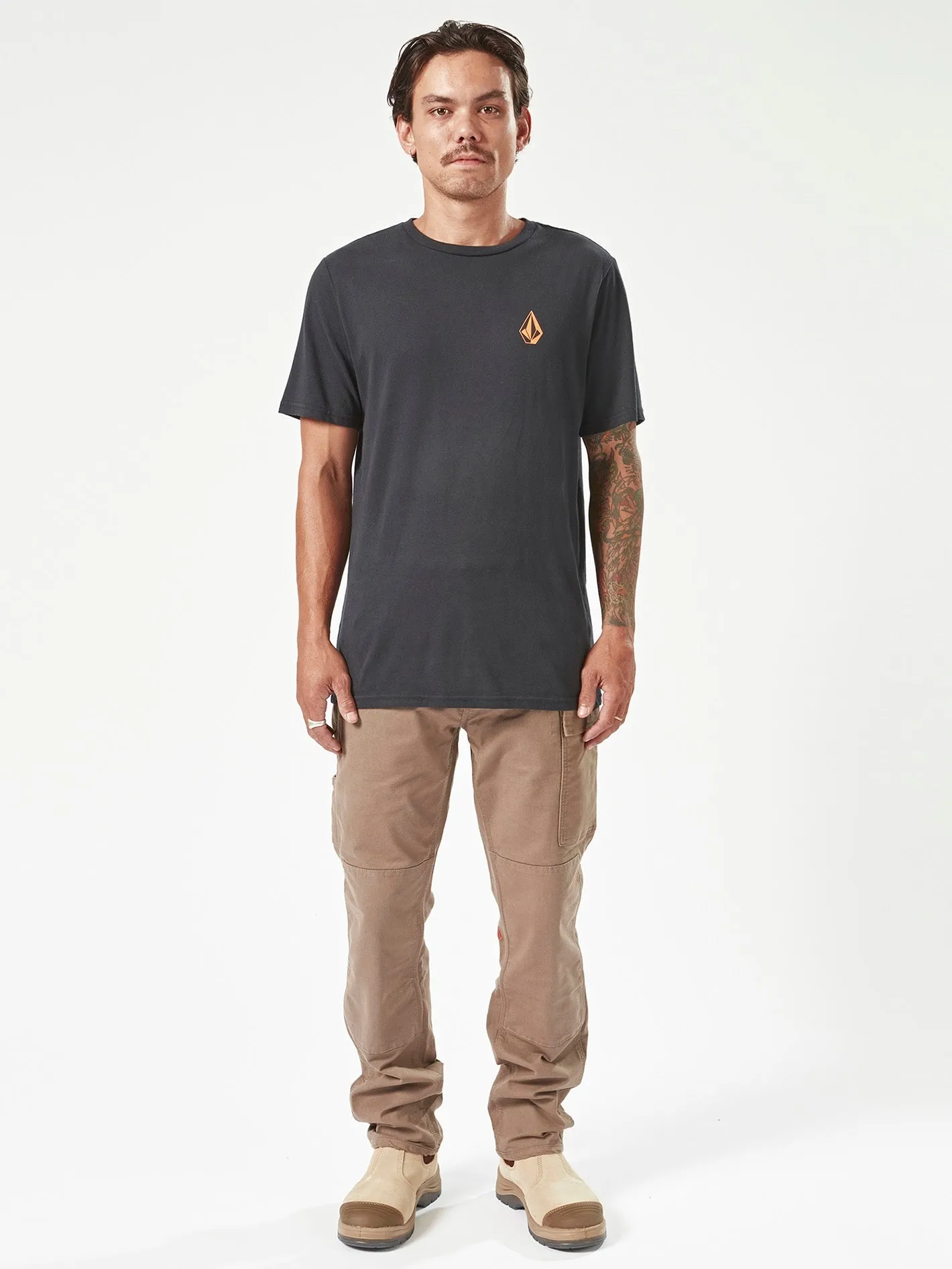Volcom Workwear Caliper Work Pants - Brindle