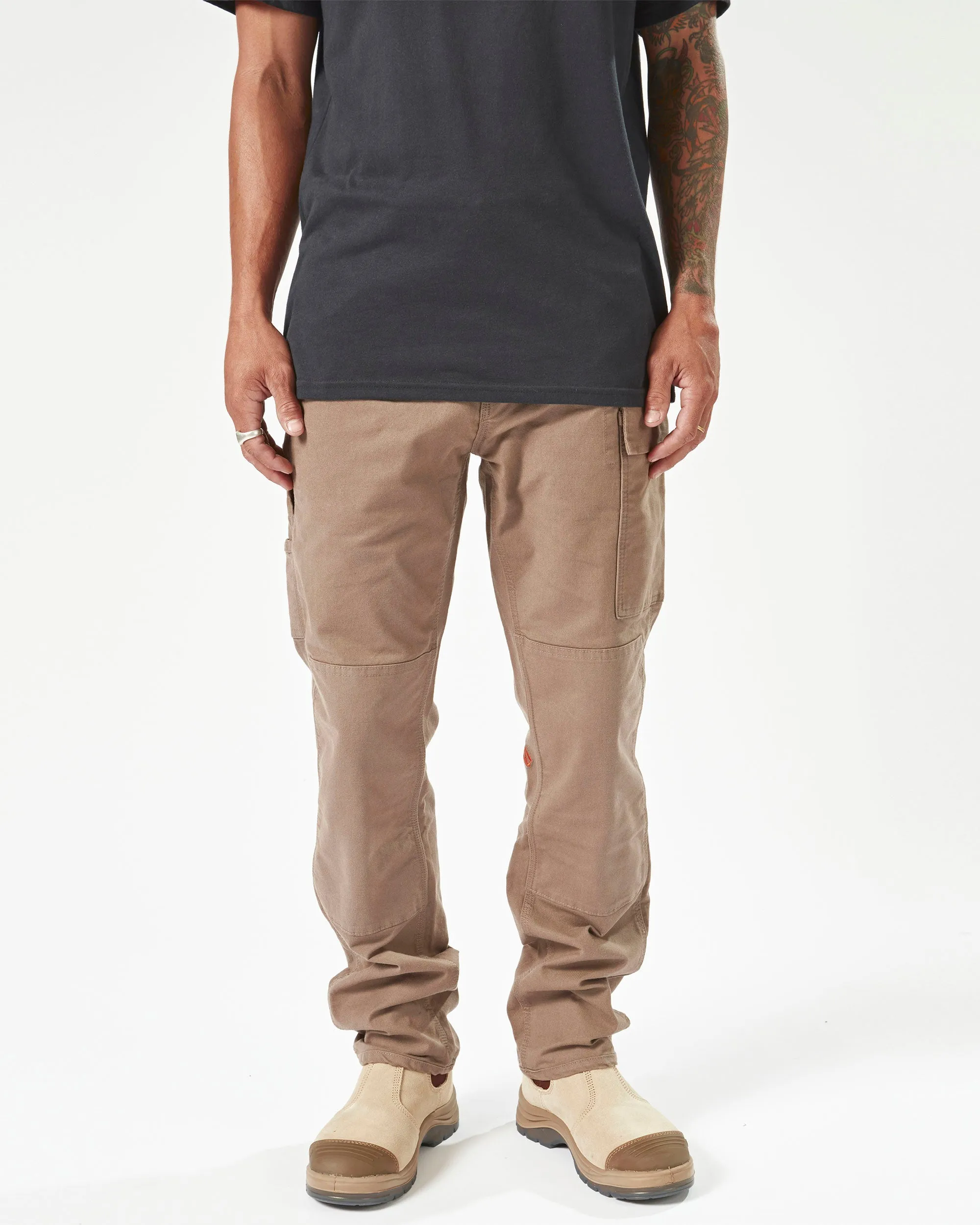 Volcom Workwear Caliper Work Pants - Brindle