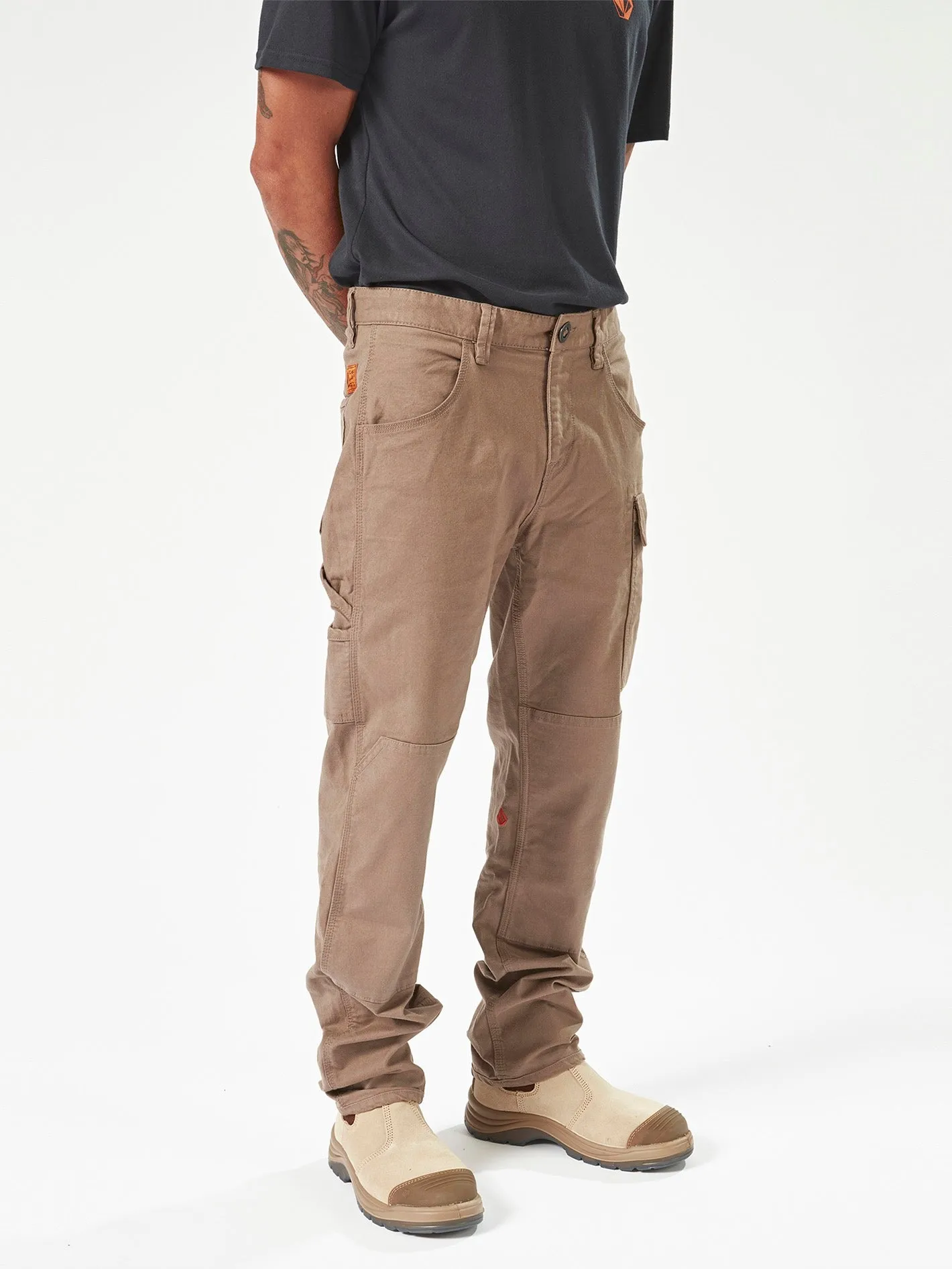 Volcom Workwear Caliper Work Pants - Brindle