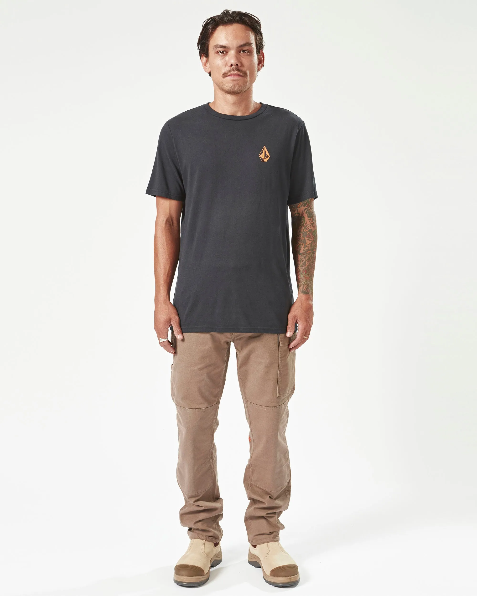 Volcom Workwear Caliper Work Pants - Brindle