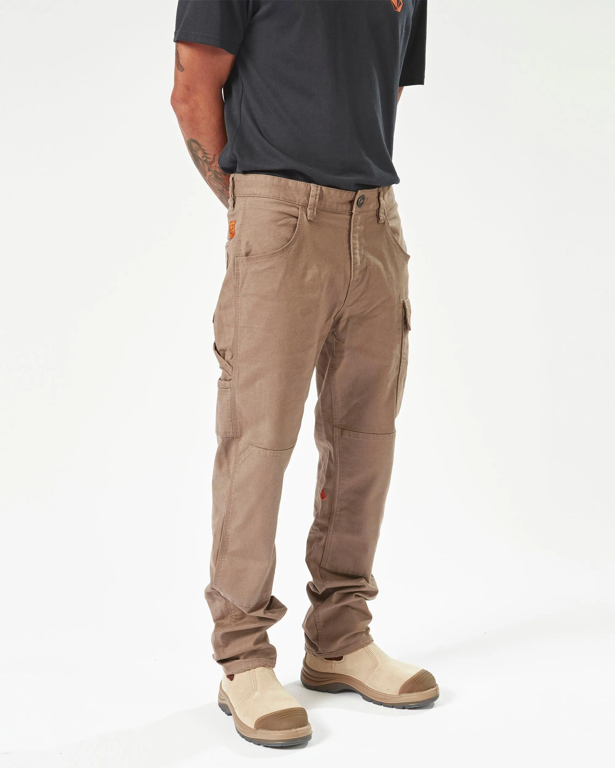 Volcom Workwear Caliper Work Pants - Brindle