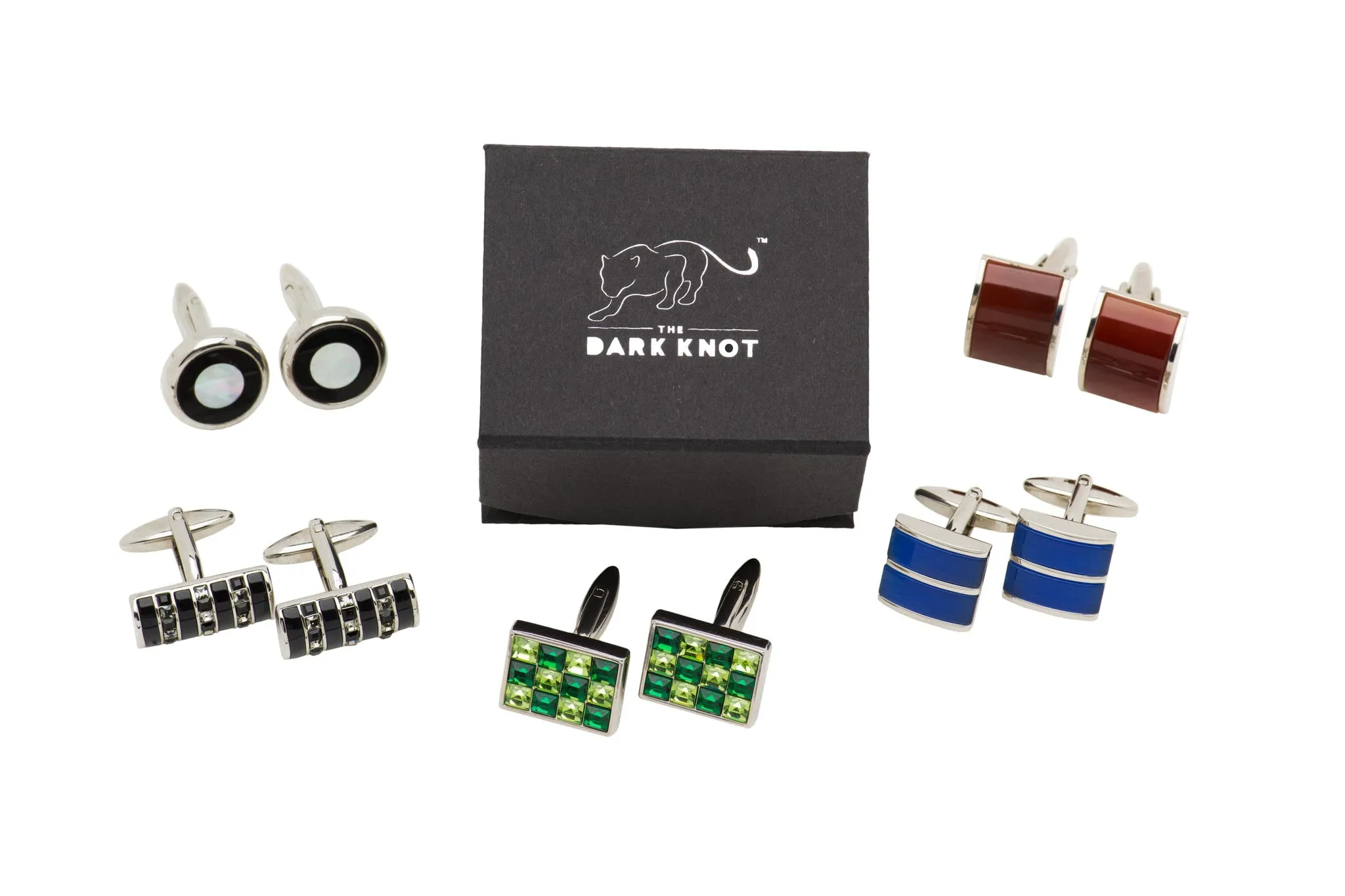 Windsor Locks Sapphire Cufflinks