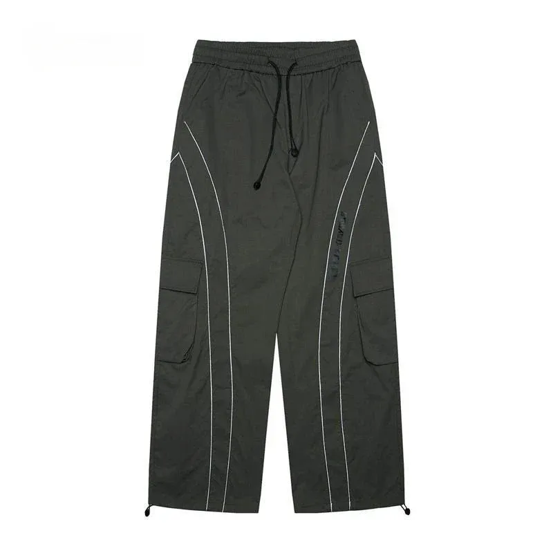 Women Cargo Streetwear Techwear Wide Leg Joggers Pants