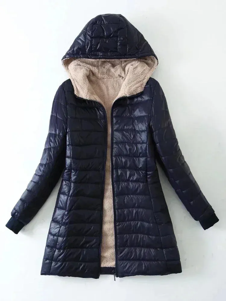 Women's Jacket, Warm Lamb Fleece Jackets.