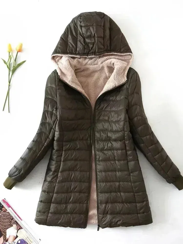 Women's Jacket, Warm Lamb Fleece Jackets.