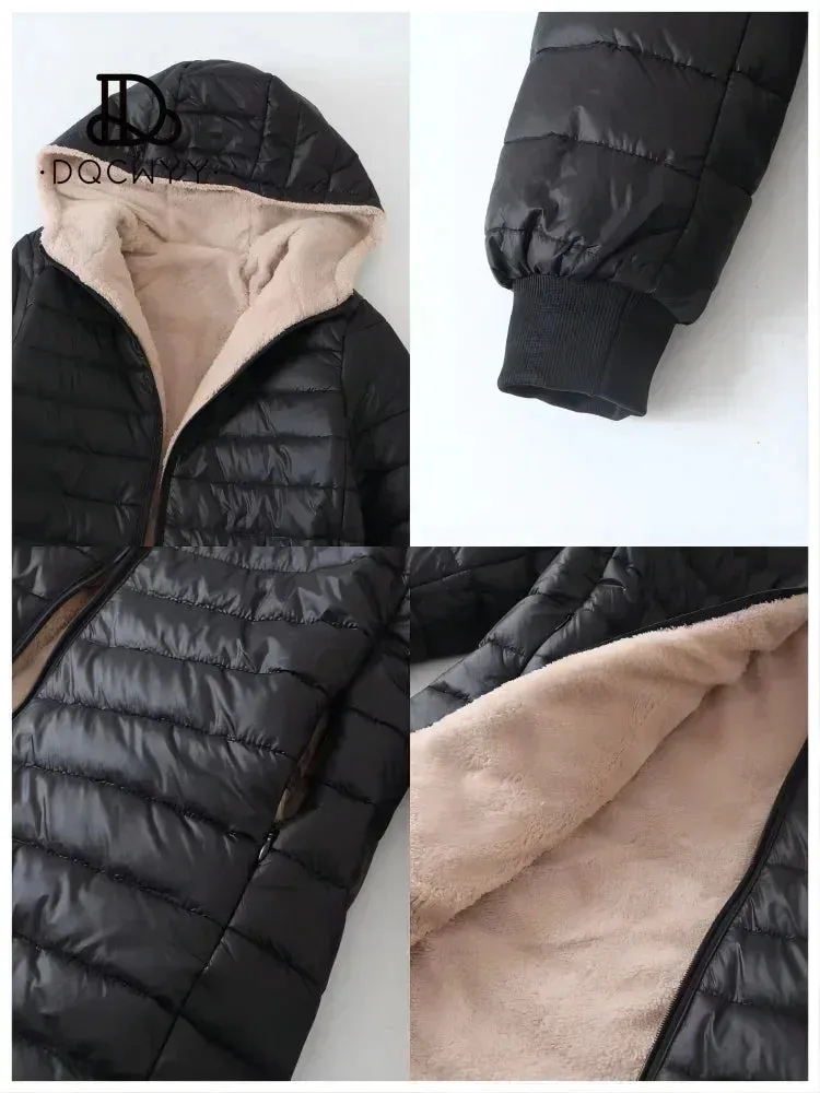 Women's Jacket, Warm Lamb Fleece Jackets.