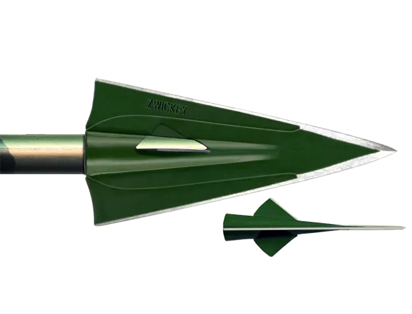 Zwickey - No Mercy - Glue-on -4 Blade - Double Bevel - 130 Gr - "3 PACK"